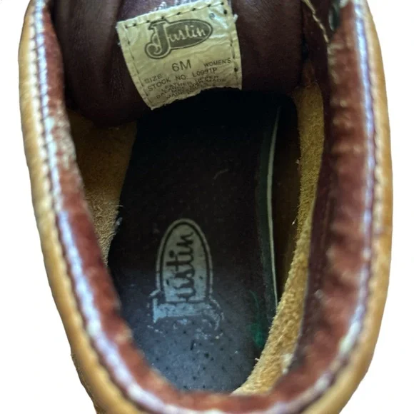 Vintage 90s Justin Boots 6M - Picture 4 of 4
